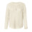 Oversized Women's Sweater Long Sleeve Solid White 4