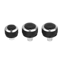 Car Air Conditioning Heat Control Switch High Sensitivity Durable Material Snap In Installation Fine Thread Notch High Quality Materials For