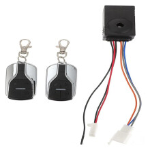 36V-72V Electric Car Anti-Theft Alarm Scooter Horn Alarm Scooter Remote Control and Lock Accessories