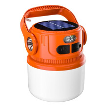 LED-Solarlampe, Wiederaufladbar, Tragbare Laternen, Wasserdicht, für Den Außenbereich, Nachtmarkt, Campingzelt, Stromausfall, Notfalllampe