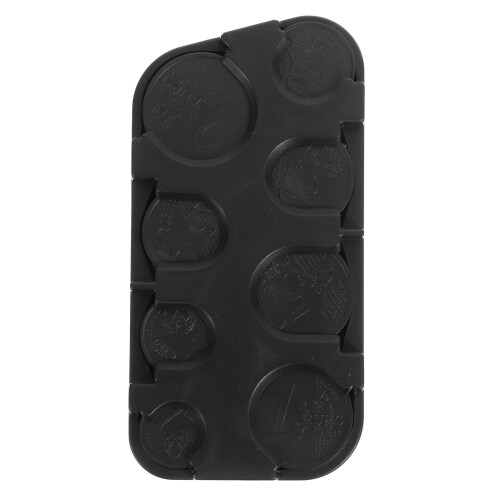 1Pcs Rectangular Coin Dispenser Large Capacity Waterproof for Daily Use 3.85X1.97X0.98In 2