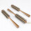 Round Blow Dry Brush Gold Plastic 1 Pack 6