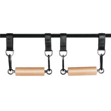 Houten Pull Klimgrepen, Armkrachttrainer, Pull Grip Sterktebanden voor Thuis, Sportschool, Fitness