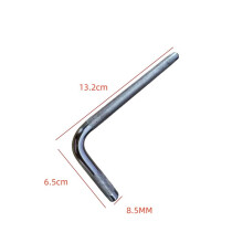 Drum Clamp Extension Bracket Cowbell/Cymbal Stacker Suspension Clamp Small L Rod Expansion Rod