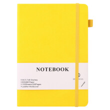 Linear Notebook A5 200 Pages Hardcover Thick Lined Paper