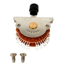 Guitar 5 Way 24 Feet Super Pickup Selector Super 4-Pole Double Wafer Fan-Shaped for ST/TL Guitars