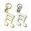 Music Note Charm Pack Metal Jewelry Accessory 6 pcs 4