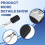 Portable Winch Remote Controller Replacement Plastic Wireless Remote Controller Remote Controller Receiver Parts 3