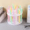 Round White Makeup Brush Stand Rack Plastic Brush Dryer Holder Display 12