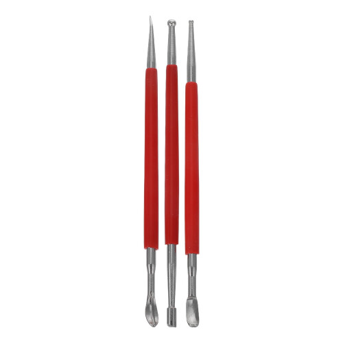 ROSENICE Leather Crafting Tool Stainless Steel Embossing