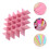 8Pcs Plastic Dividers for Storage Bins Pink with DIY Combination 1