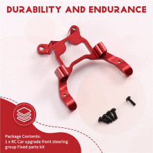 RC Car Upgrade Front Steering Group Fixed Parts Kit for 244016 LOSI Micro-B 1/24 RC Car Accessories