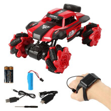 Gestengesteuertes RC-Stuntauto – 50 m Reichweite mit Gyroskop-Driftfunktion und USB-Aufladung – 1500-mAh-Akku, ab 8 Jahren, mehrfarbig