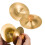 2PCS Professional Copper Finger Cymbals 3.5"  Percussion for Belly Dance, Live Performances Musical Instruments 2