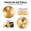 2PCS Professional Copper Finger Cymbals 3.5"  Percussion for Belly Dance, Live Performances Musical Instruments 5