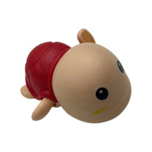 Bathing and Water Playing Toys, Swimming Toys, Floating Clockwork Toys Turtle Red
