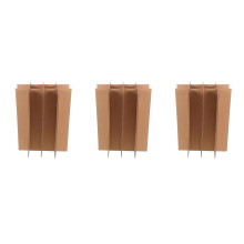 15Pièces Diviseurs Carton Beige Pour Verres Bouteilles