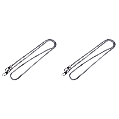 2Pièces Métal Noir, Boucles Réglables Pour Sac