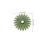 100Pièces Supports Tiges Fleurs Vert En Plastique Stable 2