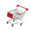 Panier Jouet Rouge Mini Réaliste Pour Rangement D'enfants 9