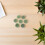100Pièces Supports Tiges Fleurs Vert En Plastique Stable 5
