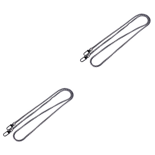 2Pièces Métal Noir, Boucles Réglables Pour Sac 2