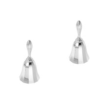 2Pièces Sonnettes Portables En Métal Argenté Style Européen Pour Bar
