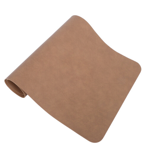 Tapis Cuir Pour Grand Format Kaki Protection Et