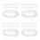 800Pièces Manchons Thermorétractables PVC Transparente Pour Bouteilles 5