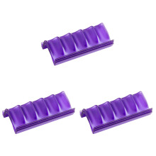 9Pcs Household Purple Essential Oil Display Rack 5 Slots Organizer
