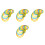 4Sets Multi Plastic Fruit Measuring Circles for Efficient Grading Use 1