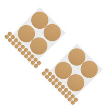 Stickers À Gratter Ronds Or Pét Pour Révélations DIY Fêtes