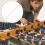 1 Set Heavy Duty Iron Foosball Table Pole 44cm 8mm 6