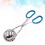 3Pcs Stainless Steel Meatball Maker with Blue Handle for Kitchen Use 10