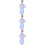 3Pcs Blue Slim Fit V Neck Nursing Coat Cotton Work Uniform 8