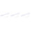 3000Pcs White Waterproof Nylon Cable Ties Self-Locking Loop Cable Ties 4