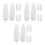 Inflatable Tall Boot Shapers White PVC Reusable Support Holder 7