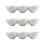 3Pcs Round Ceramic Bowl White for Serving Snacks and Appetizers 8