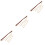 3Pcs Brown Handbag Chain Replacement Strap Metal Purse Accessory 5