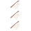 3Pcs Brown Handbag Chain Replacement Strap Metal Purse Accessory 8