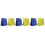 6Pcs Multi-Use Tabletop Pocket Chart Stand Foldable Classroom Display 5
