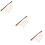 3Pcs Brown Handbag Chain Replacement Strap Metal Purse Accessory 9
