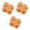 12Pcs Comfortable Hat-Shaped Rotary Knobs for Audio Mixer and Home Use 5