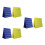 6Pcs Multi-Use Tabletop Pocket Chart Stand Foldable Classroom Display 8