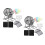 2Sets Iron Desktop Machine Fun Tabletop Plaything for Parties 5