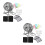 2Sets Iron Desktop Machine Fun Tabletop Plaything for Parties 7
