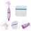 2Pcs Portable Denture Toothbrush with Storage Box for Home Cleaning 8