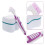 2Pcs Portable Denture Toothbrush with Storage Box for Home Cleaning 10