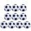 10Pièces Football Motif -Foot 5