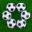 10Pièces Football Motif -Foot 10